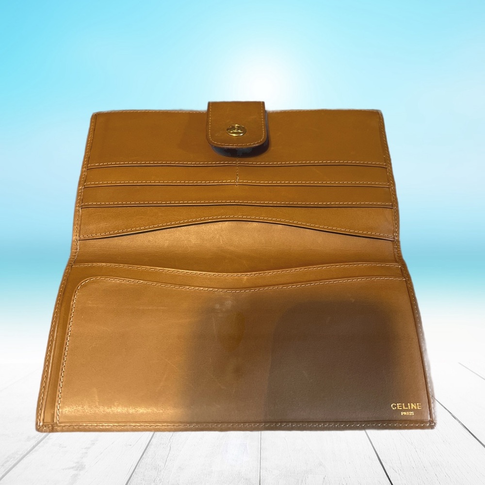 Celine Macadam Folding Long Wallet - Picture 3 of 4